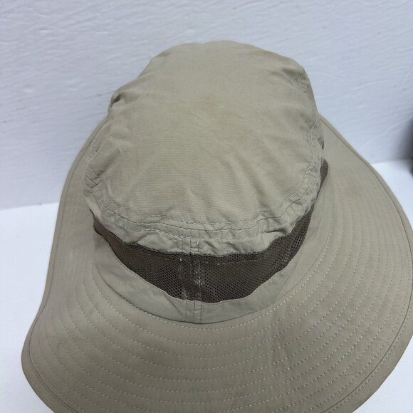 Free Country Outdoors Safari Outback Khaki Sun Hat Bucket Hat OS Mesh Chin Strin - Picture 5 of 8